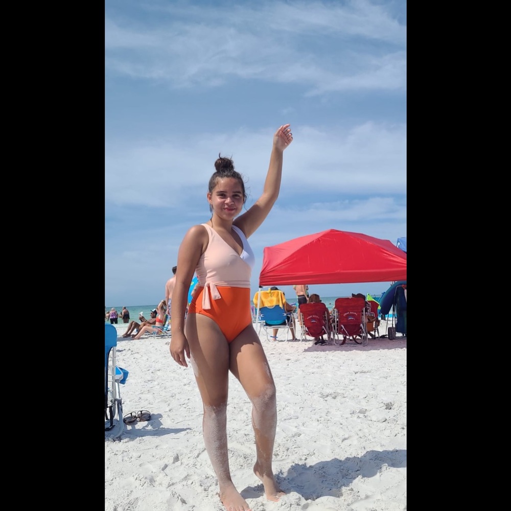 2021Women's One Piece Swimsuit Wrap Color - Picture 6 of 10